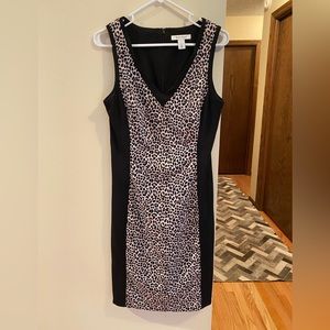 WHBM Animal Print Dress